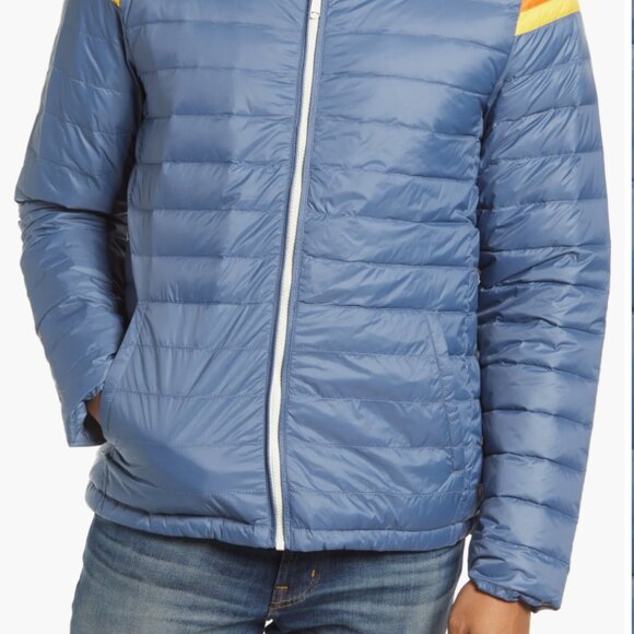 NWT: Marine Layer Banks Hooded Quilted Down Puffer Jacket - Picture 3 of 12